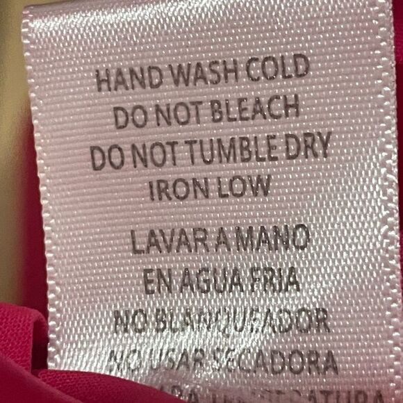 Fushia Flutter Sleeve Blouse Top - Picture 6 of 6